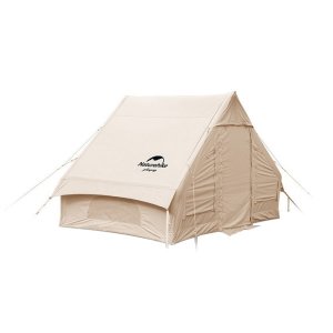 네이처하이크 에어텐트 6.3 신형 감성 캠핑 리빙쉘 텐트 에어펌프 포함 에어컨 홀 NH20ZP009
