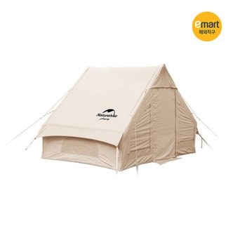 네이처하이크 에어텐트 6.3 신형 감성 캠핑 리빙쉘 텐트 에어펌프 포함 에어컨 홀 NH20ZP009