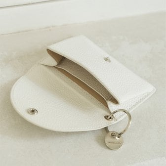 킨더살몬 FW24 Sofie Card Case White-Hud