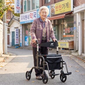 보행보조기 R7  할머니 할아버지 유모차 성인용 노인 워커 보행기 어르신 실버카