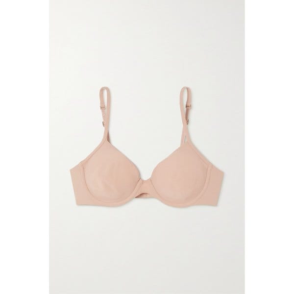 Second Skin Stretch-jersey Underwired Bra 베이지 665933300937059