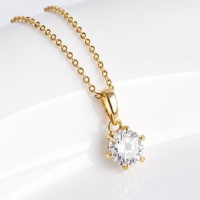 14K 리틀 싱글 큐 펜던트