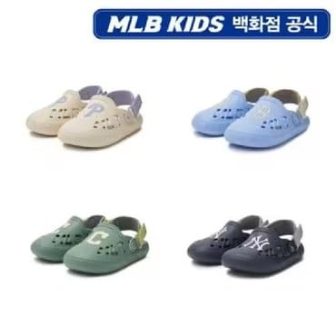 MLB키즈 24SS 청키 바운서 클로그 샌들 7ASDRB543 (4color)