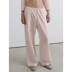 COTTON SHEER PANTS_BABY PINK