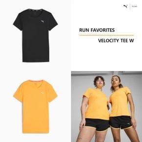 우먼스 런 페이보릿 벨로시티 티 여성용 525463-01 99 RUN FAVORITES VELOCITY TEE W