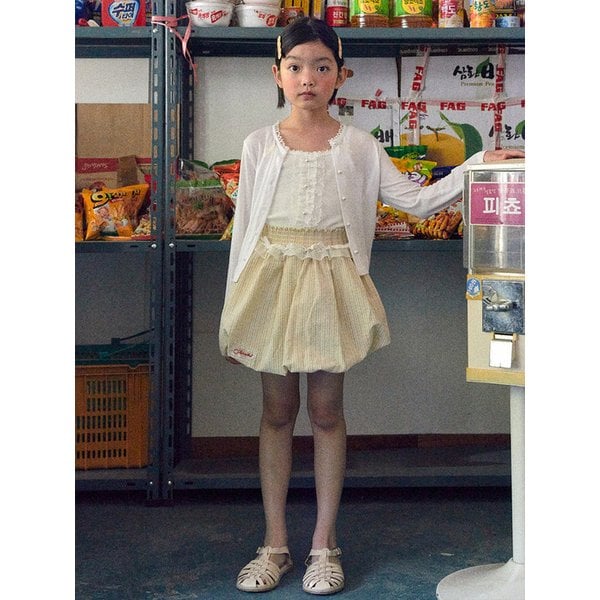 ST 벌룬 스모크 스커트_1COLOR (S L JS)