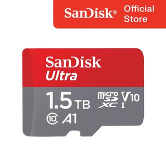 샌디스크 마이크로 SD카드 QUAC 1.5TB 1.5테라 Class10 Micro SDXC 핸드폰 카메라 외장 메모리 무료배송