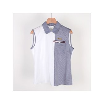 디스퀘어드2 [디스퀘어드] 여성 핸드메이드 슬리브리스 셔츠 72DL0289