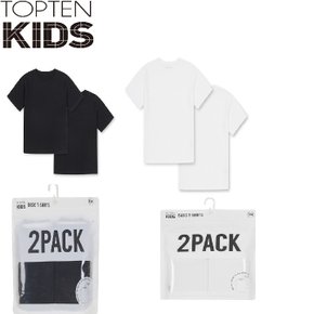 공용) 에센셜 코튼 반팔 티셔츠(2PACK)MKF5TS3901/TS3901