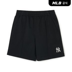 [코리아공식]베이직 미디움로고 5부 반바지 NY (Black)