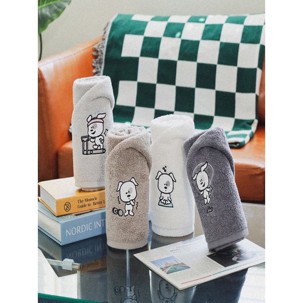 홈트댕댕 150g 수건 1장