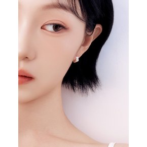 D.silver925 네온 크로스 귀걸이
