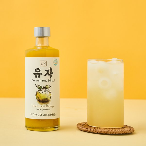 청숨 통째로 갈아만든 유자 360ml - SSG.COM