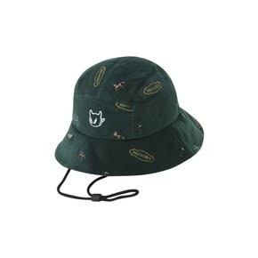 왁[WAAC]골프 (WGRCX24716GRD)Embroidery Bucket Hat