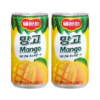  롯데칠성 델몬트망고 180ml 60캔