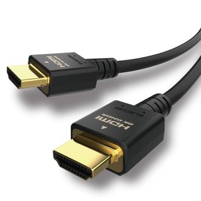 엘레콤 HDMI 2.1 3m (초고속 케이블) 8K (60Hz) 4K (120Hz) 48Gbps 케이블 울트라 하이