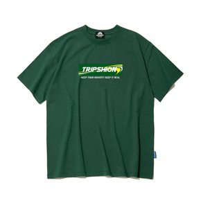 GREEN BOX LOGO 티셔츠 - 그린