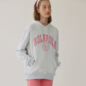 ROLA ARCHIVE HOOD T-SHIRT LIGHT GRAY