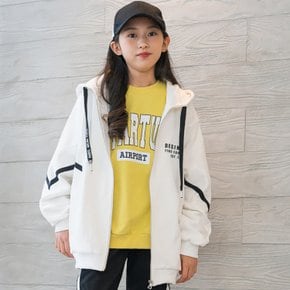 여아 남아 키즈 유아 봄 점퍼 바람막이 아이 아이보리