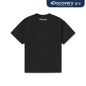 키즈 에센셜 빅로고 냉감 반팔티셔츠 (BLACK)