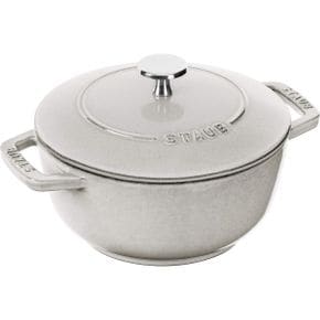 일본 스타우브 냄비0108 Staub WaNABE Campagne M 7.1 inches 18 cm DoubleHanded Cast Iron Pot