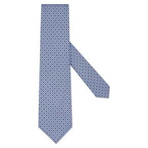 4344312 ZEGNA Geometric Silk Tie 72733897