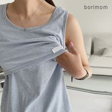 보리맘 여름 줄줄 수유 나시 코튼 수유복 숨김 수유구 모유수유옷 C303_P307921494