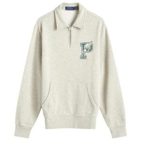폴로 랄프로렌 집업 니트 710941963001 LIGHT VINTAGE HEATHER DOM