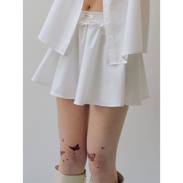 지젤 에이 스커트 팬츠 [WHITE]