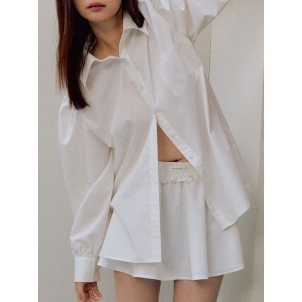 지젤 에이 스커트 팬츠 [WHITE]