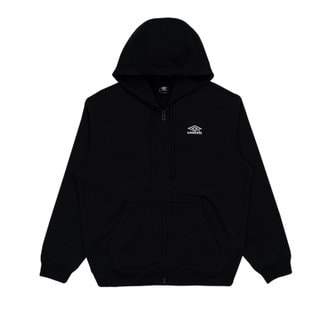 엄브로 에센셜 후드 집업 UO323CFT91BLK