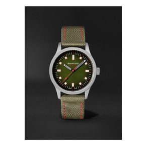 B80 어드벤처 오토매틱 티타늄 캔버스 39mm 시계 레퍼런스 넘버 B80 ADV GRN