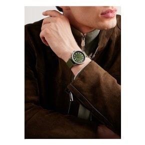 B80 어드벤처 오토매틱 티타늄 캔버스 39mm 시계 레퍼런스 넘버 B80 ADV GRN