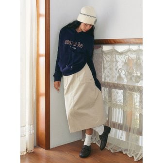 마리끌레르 코듀로이 맥시 펜슬 스커트(MAFDSK01NIV)