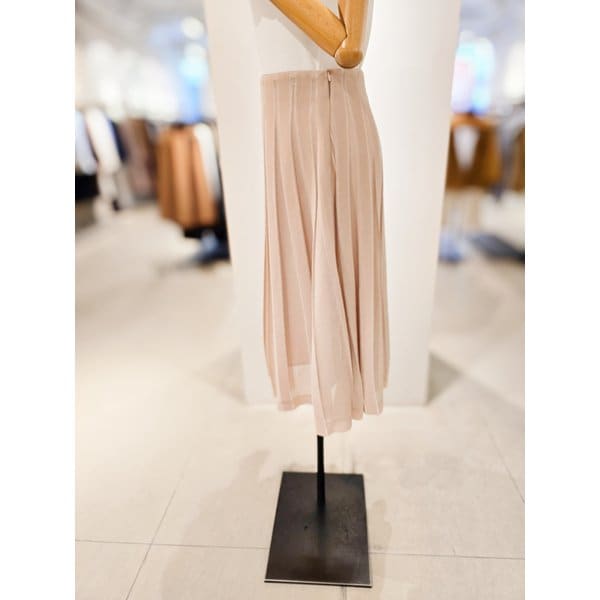 [파주점] [더아이잗컬렉션]시스루 밴딩 플레어 니트 스커트 CS4B1SK082