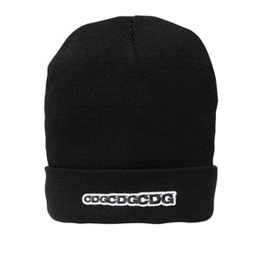 CDG 로고 패치 비니 니트 캡 모자 SZ-K607