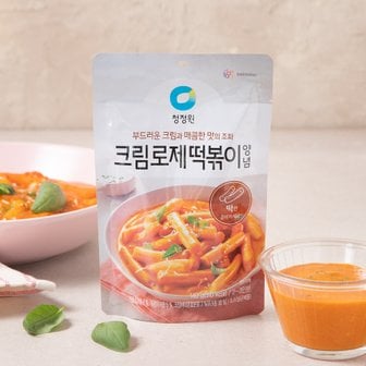 청정원 크림 로제 떡볶이양념 140g