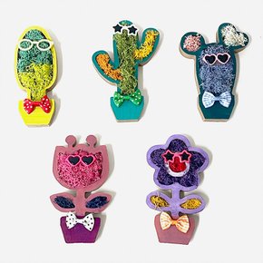 스칸디아모스 화분 만들기 세트 DIY 키트 천연이끼 액자 화분 공예 어린이집 유치원 체험학습