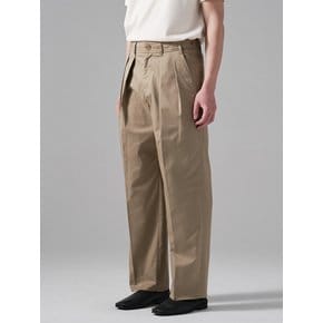 FORWARD TWO PLEATS PANTS(BEIGE)