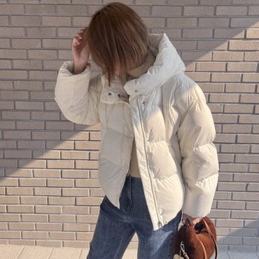 잇미샤 [24 F/W] 잇미샤 하이넥 후드 구스 다운 ITOAZPD310