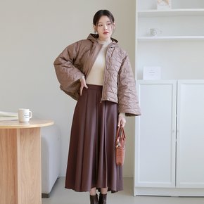 [최초가 129,000원][르포엠]미스트 후드케이프 헝가리 구스다운 점퍼