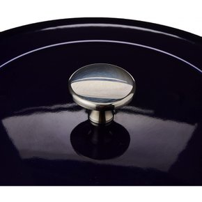 staub [ 24 cm ] IH Braiser 40511-477 스토우브 블레이저 소테판 그랑블루 양손 주물 할로우