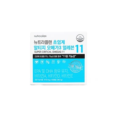 뉴트라플랜 초임계 알티지 오메가3 610mg*60캡슐