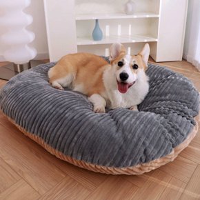 푹신하고 아늑한 양면 코듀로이 사이즈선택(sm) 강아지 고양이 매트리스 대형 소형 애견 쿠션 방석 매트