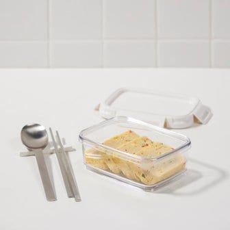 JAJU 쌓기 편리한 클리어 밀폐용기 460ml J70N902104400