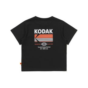 [공식]브리즈팝 에어로쿨 빅그래픽 반팔 티셔츠 키즈 BLACK