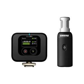 슈어 MoveMic 88+ KIT 1채널 무선 모바일 스테레오 마이크+리시버 키트