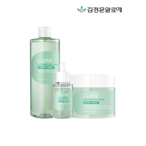 큐어 수분젤리 3종 세트  젤리토너+포어앰플+젤리크림 _P356459989