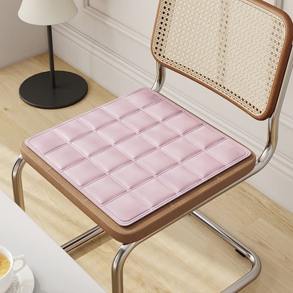 [토마]냉감 쿨링 의자 시원한 방석 통풍쿠션 얼음계절방석(핑크 CN43)