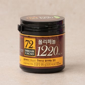 롯데웰푸드 롯데 드림카카오 72% 86g